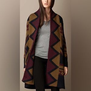 Burberry Brit Knit Cardigan Jacket
